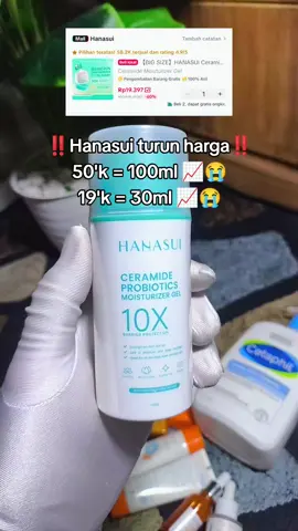 Moisturizer 10x ceramide hanasui promo diskon bub gercep borong sebelum balik harga normal 😍💝 Ceramide moisturizer #moisturizerhanasui #hanasuimoisturizer #moisturizerceramide #ceramide #ceramidemoisturizer 