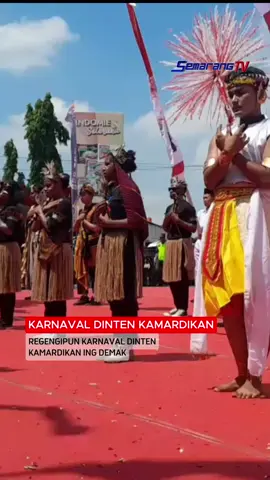 Regengipun Karnaval Dinten Kamardikan Ing Demak Semarang TV, Demak- Bupati Demak, Eistianah ngajak sedaya Warga Demak, kangge tansah inovasi salebeting nguri-uri adat budaya tilaranipun wali. Lumantar karnaval kamardikan, Bupati Demak badhe nedahaken menawi Kabupaten Demak boten namung gadhahi wisata religi, ananging ugi budayanipun. #fyp