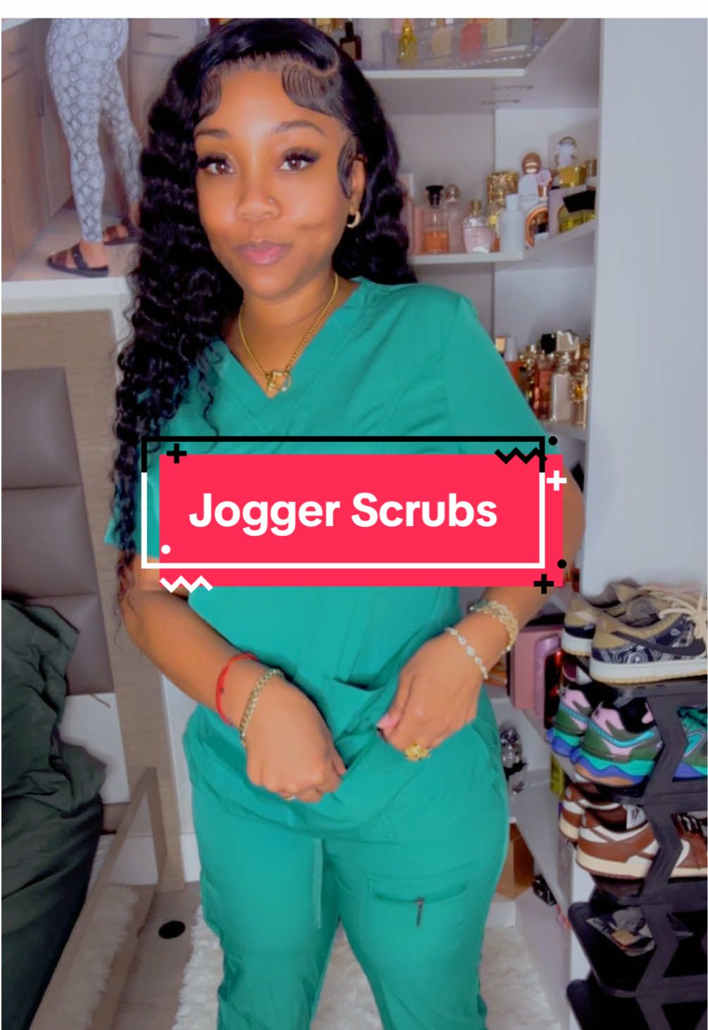 It’s always the ones doing the least always getting new scrubs…that’s me 😂😂😂  #scrubs #medicalfield #joggerpants #tiktokshop 