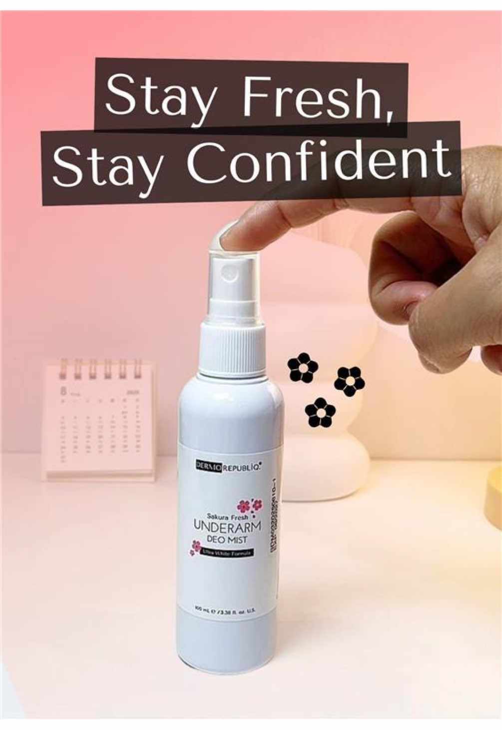 Finally! Dermorepubliq Sakura Fresh Ultra White Underarm Deo Mist is here and yes, it’s that girl for your underarms 🌸   No harsh scent, no stickiness, no drama. Just sakura-powered glow, all-day freshness, and that soft, even-toned finish you’ve been waiting for ✨ Spray it daily and let your underarms join your glow-up era 💅   🎥 Credits: @Life w/ Amari Kiel ♡👶🏻    #Dermorepubliq #DoItWithDermo #SplashSprayPatSwipe #UnderarmCarePH #FreshAF