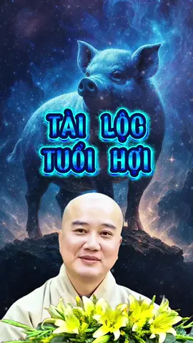 tài lộc tuổi hợi #thichphaphoa #tuvi12congiap #phatphapnhiemmau #xuhuong 