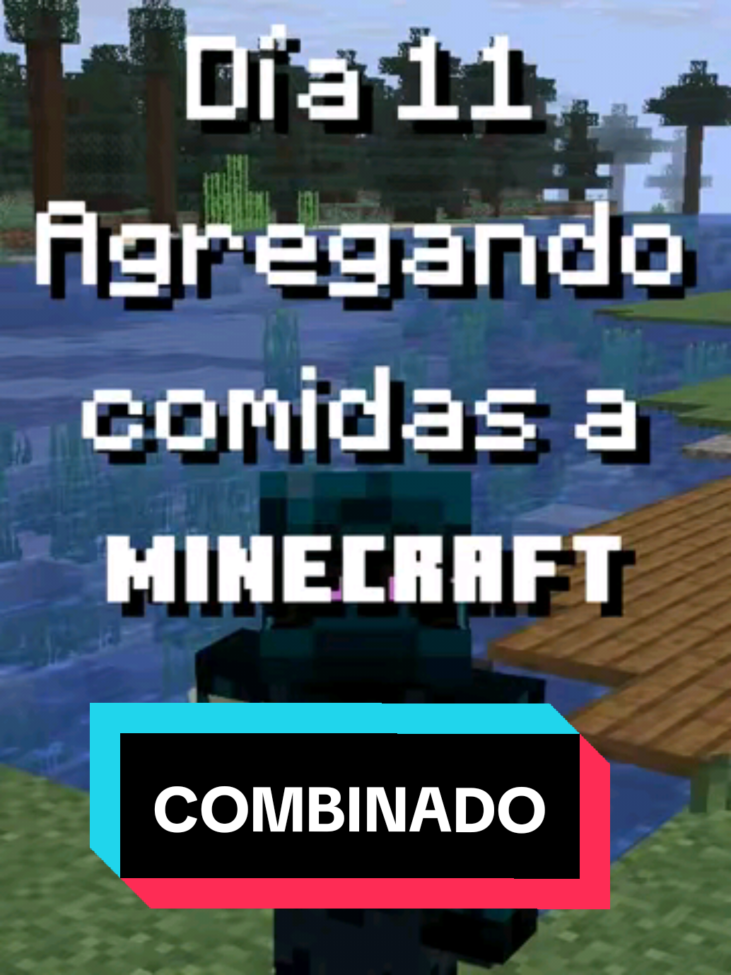 Día 11 agregando comidas a minecraft - COMBINADO DE ARROZ CON LECHE 🍚 Y MAZAMORRA MORADA 🟣 #minecraftmods #minecrafttutorial #mazamorramorada #arrozconleche #combinado 