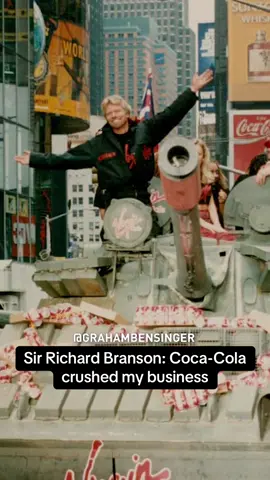 Sir Richard Branson recalls the marketing stunt that provoked Coca-Cola—and ended his cola dream. #richardbranson #cocacola #soda 