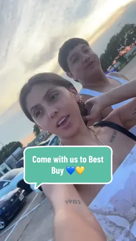 💛💙@Best Buy #couples #trend #viral #influencer #blowthisup 