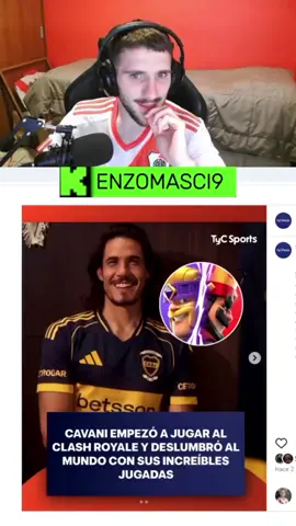 CAVANI CLASH ROYALE #cavani  #enzomasci #Futbol #clashroyale  #fyp 
