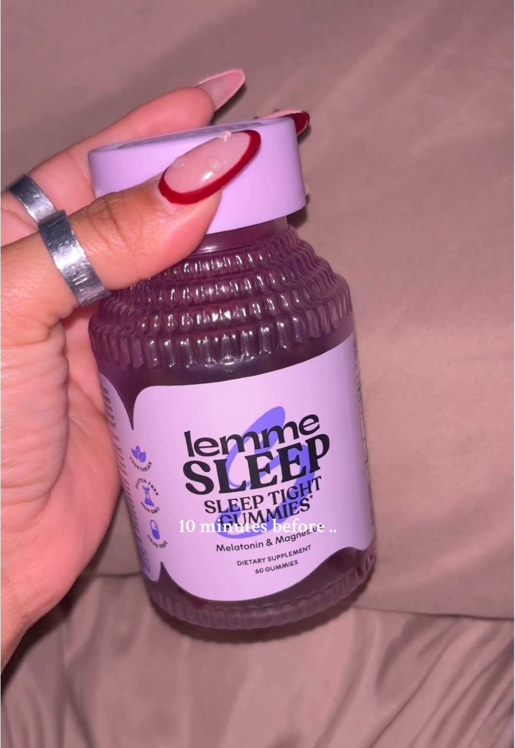 These really do work 😂😂 and they taste sooo good! @lemme #lemmesleep#fyp #lemmegummies 