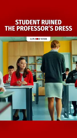 Student ruined teacher dress #school #teacher #schoollovestory 