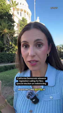 California Democrats advanced measures today that would call for a special election — asking voters to 1) temporarily bypass the state’s independent redistricting commission and 2) approve of proposed new congressional maps that Democratic leaders say are designed to counter Texas gerrymandering efforts. And the whole fight is shaking up to impact the balance of power in Congress. #politics #caleg #txlege #midterms 