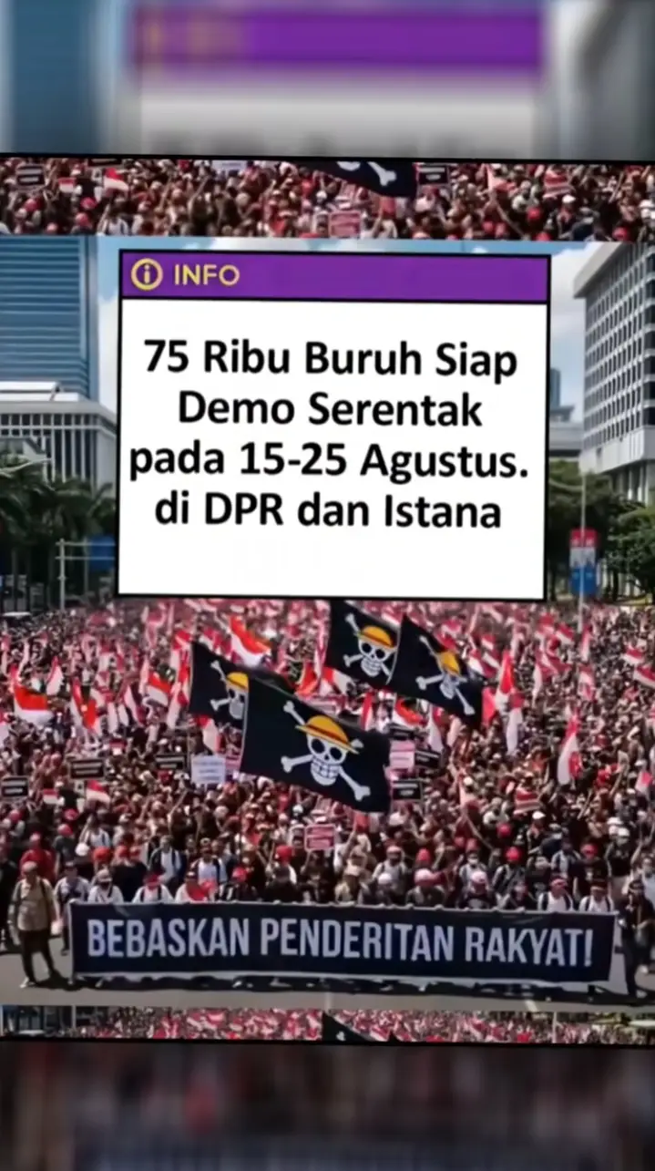Waduh ini netizen udah meronta² tapi infonya dibatalkan #gibranrakabuming #demo #indonesia #viral #fyp 