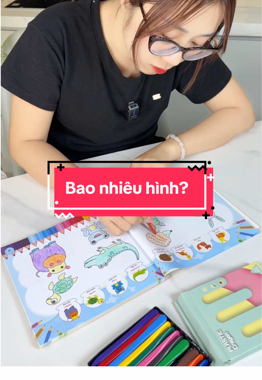 Bao nhiêu hình? #tranhtomau #tomau #tomauchobe #xuhuong #tiktokshop 