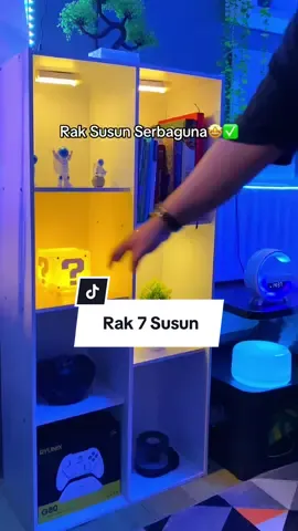 Rak susun minimalis buat kamarmu tambah rapih✨ #rak7susun #raksusun #rakserbaguna #kamaraesthetic 