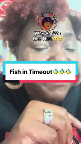 Javion, this fish, was being bad.  @Life With Bianca Marie🌸 put the fish  in timeout and I lost it😂😂😂😂 #fishintimeout #blackfishmom #fishtok #whyarewelikethis #timeout #badbehavior #viral #ilostit #lmbao #toytalksvlog #toytalks2you #toytalkstoyou 