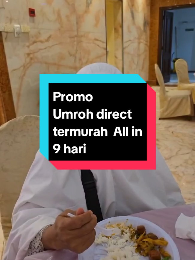 ✨ UMROH DIRECT ALL IN TERMURAH SE-INDONESIA! ✨ Cuma 23,5 JUTA sudah ALL IN! 😱 📆 Promo hanya sampai 28 Agustus 2025, buruan booking sekarang! 📍Fasilitas super lengkap: ✅ Hotel dijamin NUSUK & dekat Masjidil Haram ✅ Free Tour: Thaif, Jabal Magnet ✅ Makan Bakso Unta & sajian spesial lainnya ✈️ FREE Tiket Domestik untuk jamaah luar Palembang! 🎁 Khusus Jamaah Luar Palembang: Bonus City Tour Palembang!  ➡️ Bayt Quran Al-Akbar  ➡️ Jembatan Ampera  ➡️ Pempek Palembang dan banyak lagi! 💼 Umroh hemat, nyaman, dan penuh pengalaman berkesan. 📲 Jangan sampai kehabisan, seat terbatas! #UmrohMurah #UmrohAllIn #UmrohDirect #PromoUmroh #UmrohPalembang 