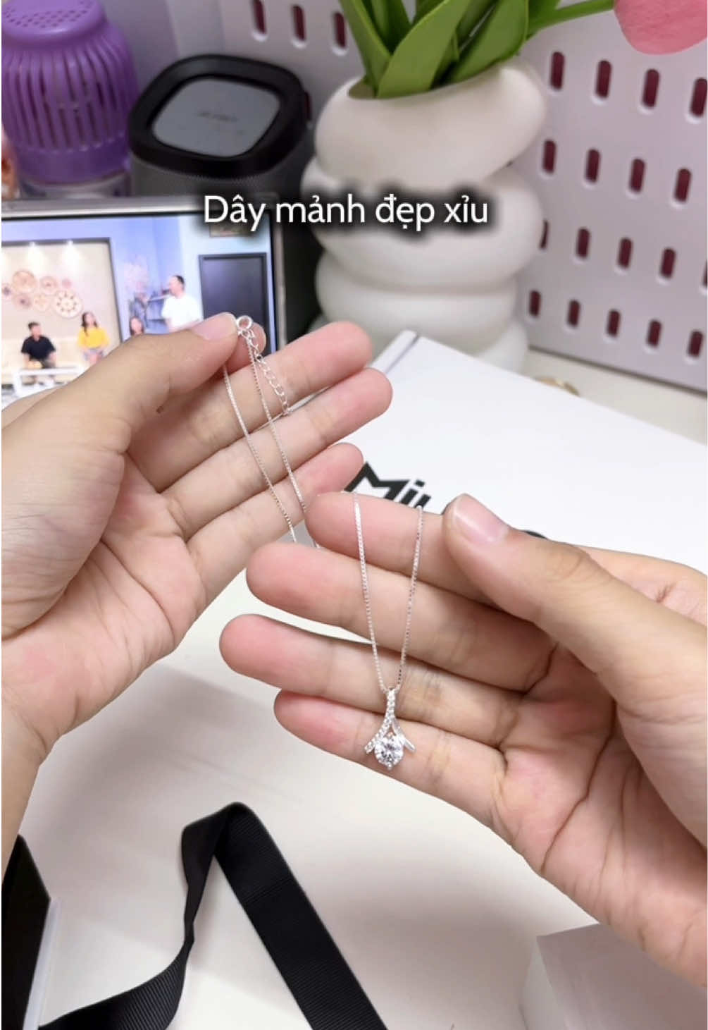 Dây chuyền bạc 925✨#trangsucbac #miuusilver #bac925 #thoitrang #viral 