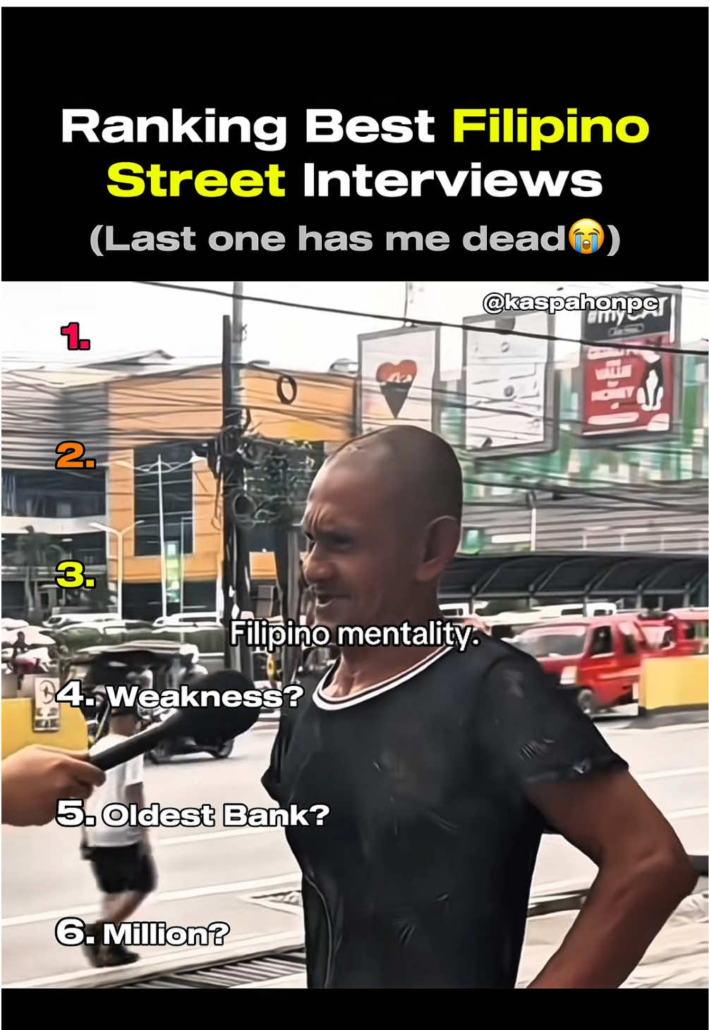 Ranking Best Filipino Street Interviews #filipino #interviews #funnytiktok #memes #ranking