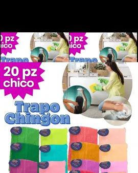 Trapos Chingones 20pz - Multi Color Chicos Trapo Chingon Cantidad: 20pz Tamano: ChicoColores: MultiUsar: lavar el cuerpo, lavar trastes, lavar superficies, limpiar bano, encimeras, vidirios del shower y mas !! Origin: Hecho en Mexico https://caroscleaning.myshopify.com/products/trapos-chingones-20pz-multi-color-chicos Ranges from: $40 - $40