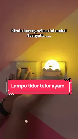 Bunda2 harus punya si. Biar kualitas tidur sikecil berkualitas. Suda dilengkapi sensor cahaya juah.  #lamputidur #lamputidursensor #lamputidurlucu 