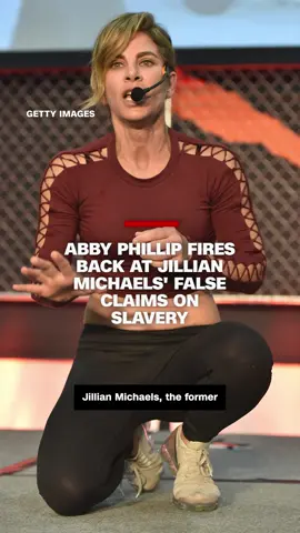 CNN's Abby Phillip responds to fitness expert Jillian Michaels' claims that President Donald Trump is not 