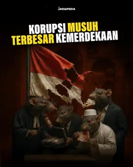 Para pendiri bangsa tentu mewariskan bangsa ini untuk dikelola secara bijak. Seluruh kekayaan alamnya diperuntukkan bagi kesejahteraan rakyat Indonesia.  Namun akhir-akhir ini, kemakmuran bangsa dihadapkan pada ketamakan segelintir orang yang haus akan validasi dan keuntungan pribadi sehingga menghalalkan cara apapun demi mengejarnya.  Terbongkarnya satu persatu mega korupsi seyogyanya dimaknai sebagai kemunduran dalam mengisi kemerdekaan. Bagi kami korupsi adalah musuh utama dan terbesar bagi kemerdekaan. Jangan cederai bangsa yang besar ini oleh korupsi.  Bagi insan Adhyaksa yang diamanahi sebagai benteng terakhir keadilan, dengan segenap kemampuan Kejaksaan akan melindungi hak rakyat, dan menjaga martabat bangsa.  #Kejaksaan #Jaksapedia #korupsi #refleksi #HUTRI 