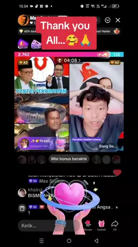 Terimakasih tanpa terkecuali @pujangga_696 @✨👉firza08👈 🇮🇩✨  @cak.aan99  @.......apple_baswedan  @𝑮𝒆𝒈𝒏𝒉𝒂𝑻𝒓𝒊𝒔𝒏𝒂🔐  🥰🙏