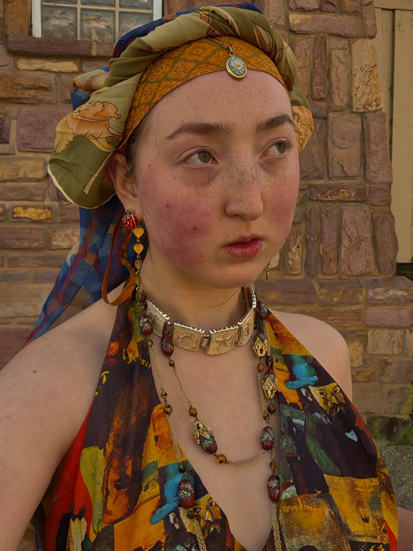 🍊🦚🛶🏰🌟                                    #anneofcleves #naturalbeauty #medieval #princesscore #renaissance 