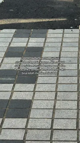buatlah standarmu sendiri