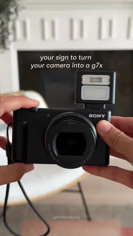 the best upgrade for my Sony ZV-1 📸 I’m obsessed!!!  • 4 modes  • plug and play  • rechargeable with USB-C  • fill light perfect for vlogging #canong7x #flashphotography #sonyzv1 #cameragear #digitalcamera #digicam 