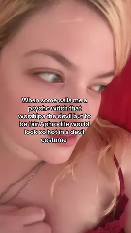 Aphrodite cast as The Devil would be a killer plotline tho 