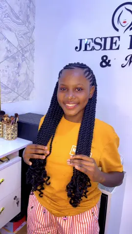 Half conrows half braids available #braids #hairstylistoftiktok#fyp 
