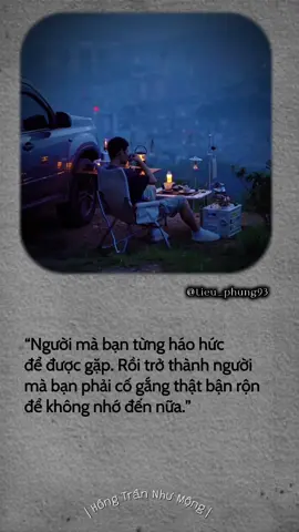 “Người mà bạn từng háo hức  để được gặp. Rồi trở thành người  mà bạn phải cố gắng thật bận rộn  để không nhớ đến nữa.” #Capcut #tamtrang #quotes #foryoupage #caption 