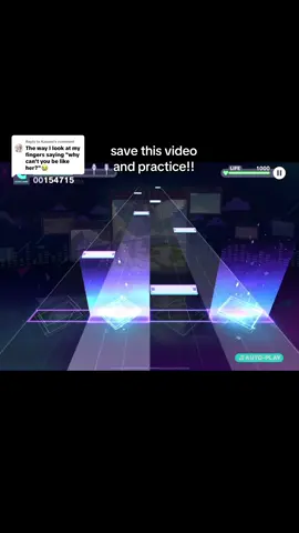 Replying to @Kasumi  this is what helped me get better, when u have it slowed down it’s really easier than actually changed the speed of ur chart. use this video to practice the soaking part. #projectsekai #theintensevoiceofhatsunemiku #helpful #fyp #tips 