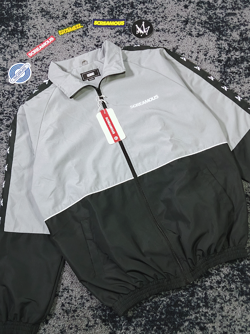 Screamous ngeracunin orang Mulu dah 😭  #jaket #jakettracktop #jaketscreamous #jaketkeren #jaketkekinian 