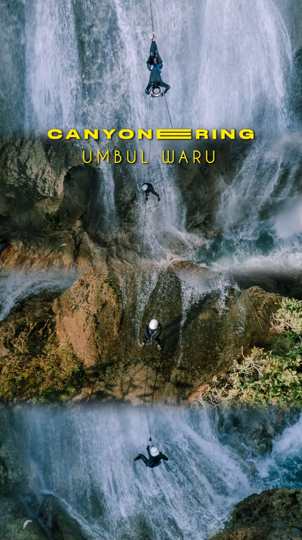 Sewa drone+pilot japri WA di bio 🙏 Trip by @Kumbang.Adv  Partner @wisataumbulwaru_official   #zfcinema #umbulwarublitar #canyoneering #umbulwaru 
