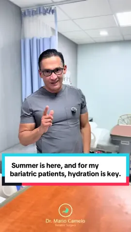 🌞 El verano llegó y para mis pacientes bariátricos la hidratación es fundamental. 💧  En mi nuevo video les comparto opciones refrescantes y fáciles para mantenerse hidratados. 💳 Conoce nuestras opciones de financiamiento aquí: https://mendmx.typeform.com/solicitud1?acquisition_channel=dashboard&merchant_id=1466&utm_campaign=1 📧 info@drmariocamelo.com 🌐 www.drmariocamelo.com 📍 Tijuana, Baja California, México #Bariátrica #VeranoSaludable #CirugíaBariátrica #Hidratación #Salud   ⸻ 🌞 Summer is here, and for my bariatric patients, hydration is key. 💧  In my new video, I share refreshing and easy options to stay hydrated. 📧 info@drmariocamelo.com 🌐 www.drmariocamelo.com 📍 Tijuana, Baja California, México       