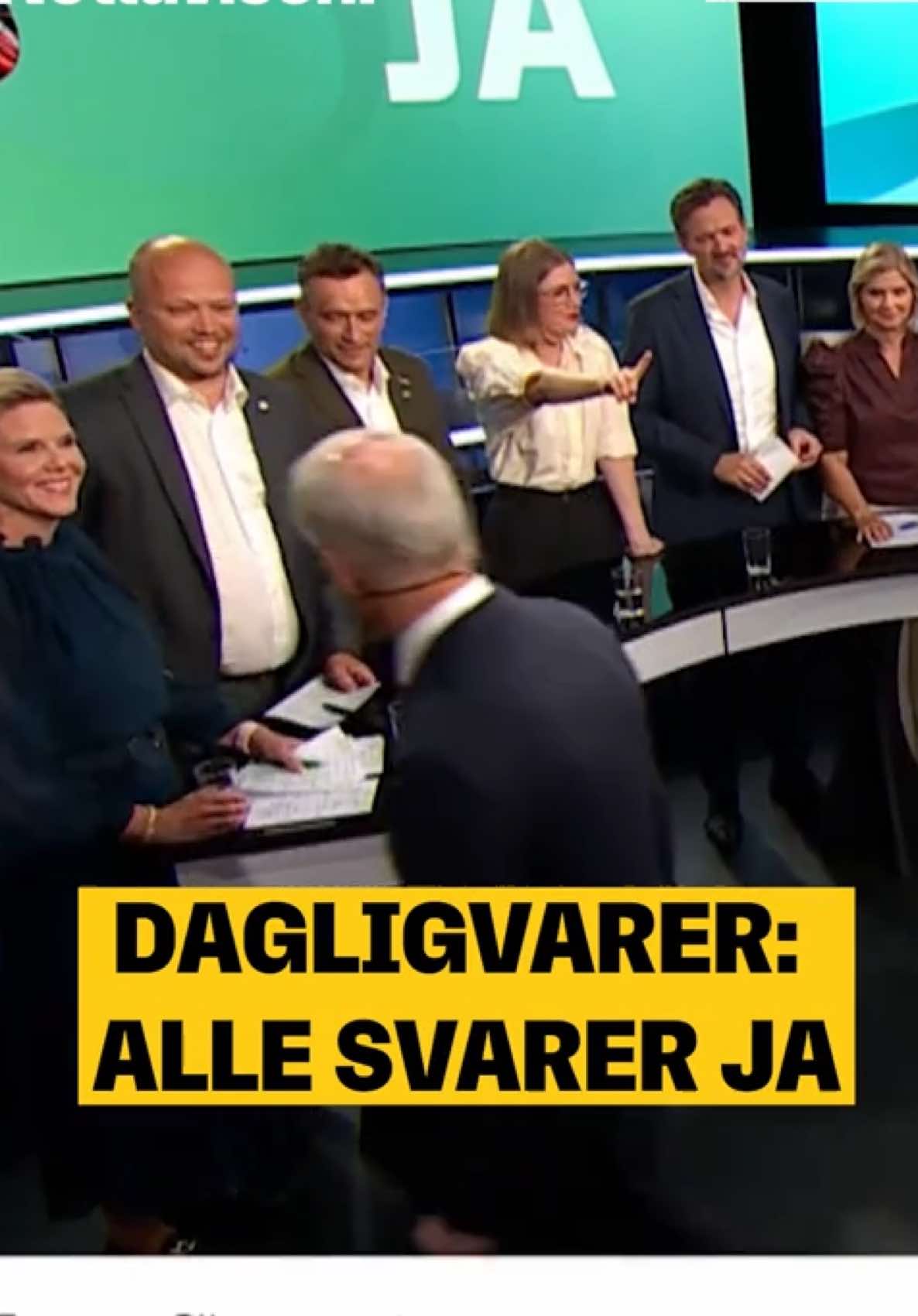 Splittede meninger om dagligvarekjedene har for mye makt - slik forsvarer Støre seg.  #økonomi #politikk #valg #debatt #nettavisen 