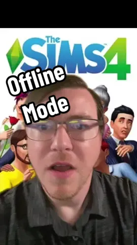 How to play The Sims 4 offline to avoid installing an update #TheSims #TheSims4 #Sims4 #Sims4Tips #Sims4Mods 
