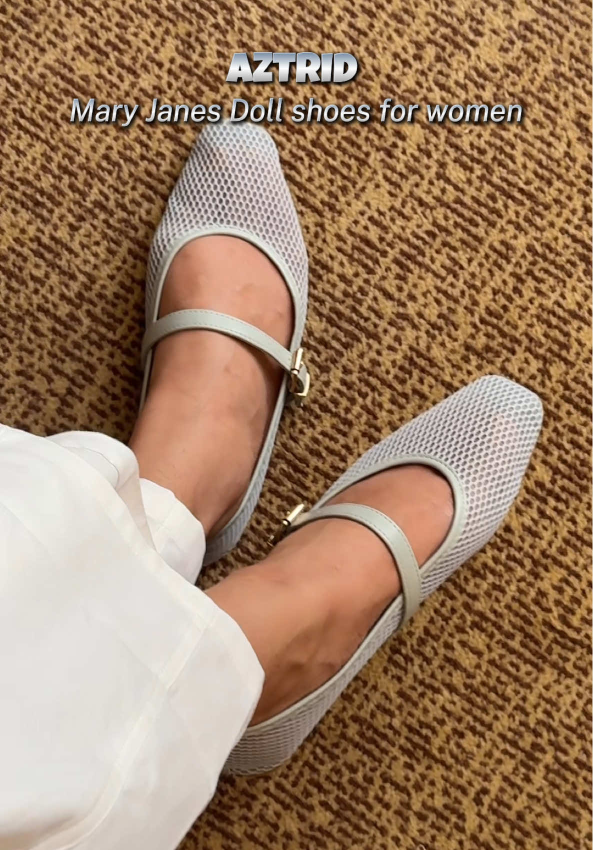 Ang comfy grabe! Perfect sa kahit anong OOTD 🥿💕 @AZTRID  #aztrid  #shoesforwomen  #flatshoes #dollshoes  #footwear 