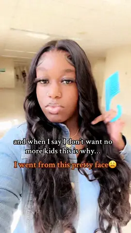 And YES I am jealous of anybody who got to experience a “pregnancy glow” cause I caught pink eye in BOTH EYES, went to sleep one night, and woke up ugly asf & unrecognizable🤣😤. I started growing hair EVERYWHERE especially on my face and then from the chest up my skin got sooo dark and textured. NEVER AGAIN🤣! And don’t judge me I got my regular face back now THANK GOD😮‍💨. It’s crazy what pregnancy can do to your face let alone your whole body. #teenmom #fyp #viral #contentcreator #viral 