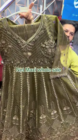 New Net Maxi design Tilla Sequence 3pcs