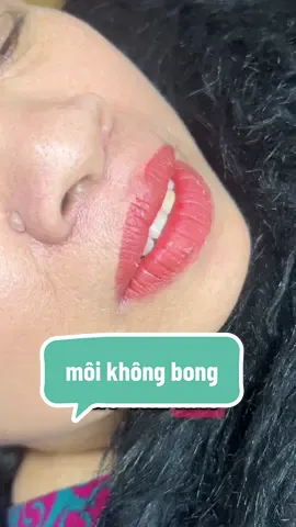 Môi phun không bong #trucloanphunxam #phunmoidep #phunxamloanduy 