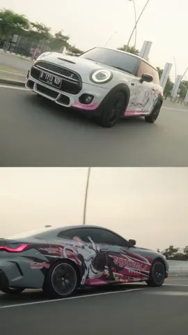 Brother in arms with @Ekiryl….. Love it!!!! #wutheringwaves #itasha #itashacars #itashaindonesia #anime 