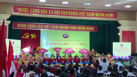Chúc mừng Đại hội Đảng bộ phường Đồng Nguyên !
