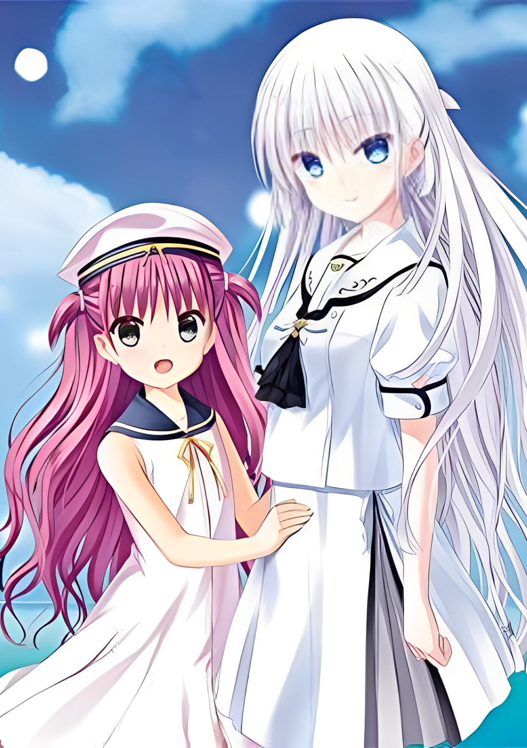 malah mengaku🗿 #summerpockets #shirohanaruse #anime #fyp #margakagenou 