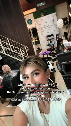 thank u semau dtg salon may god bless u all more rezeki!! #alhamdulillah  cantik nya #klcclayercut n #colorbalayage i!!! jom enjoy crazy diskaun wen u book slot with me online n freegifts too!! wassap tau 0173342929 #ladivatouchessalon  #schanooladiva #salontrion #salonkl #salonmalaysia #salonchansowlin #salonsouthgatecommercialcentre #thebestsaloninkl #fyp #fypmalaysia #tiktokmalaysia 