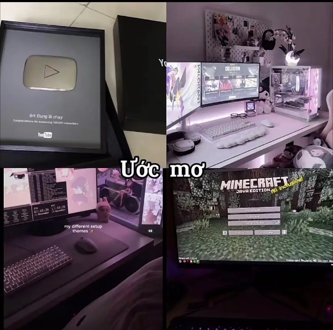 Ước mơ- Rào cản- Động lực #Minecraft #uocmo #raocan #dongluc