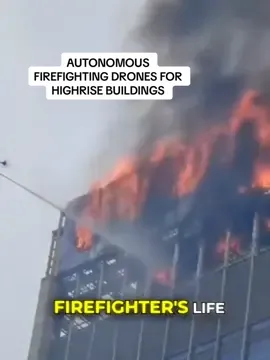 Autonomous drones for fighting fires in highrise buildings. #dronesforfirefighting #firefightingdrones #mondoseducates #autonomousfirefightingdrones 