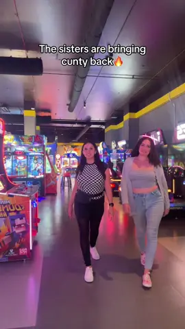 @Ruby 💘 #arcade #mainevent #OOTD #sisters #fyp