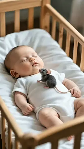 The cat is very kind towards the baby #catstory #catanimationshorts #aishorts #aicat #animalsrescue #catanimation 
