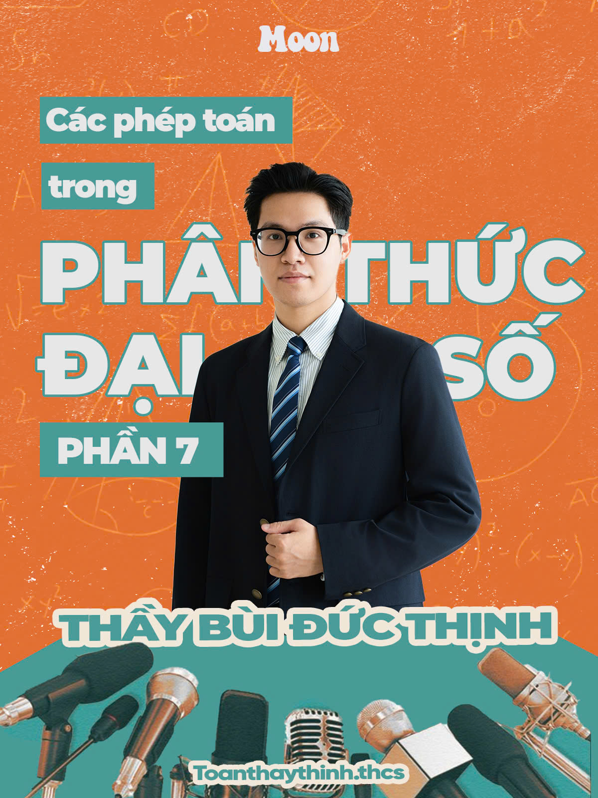 Nhìn phép tính dài thế này các em có thấy choáng không nhỉ? Thử làm với thầy nhé!  #thaybuiducthinh #2k12 #toan8