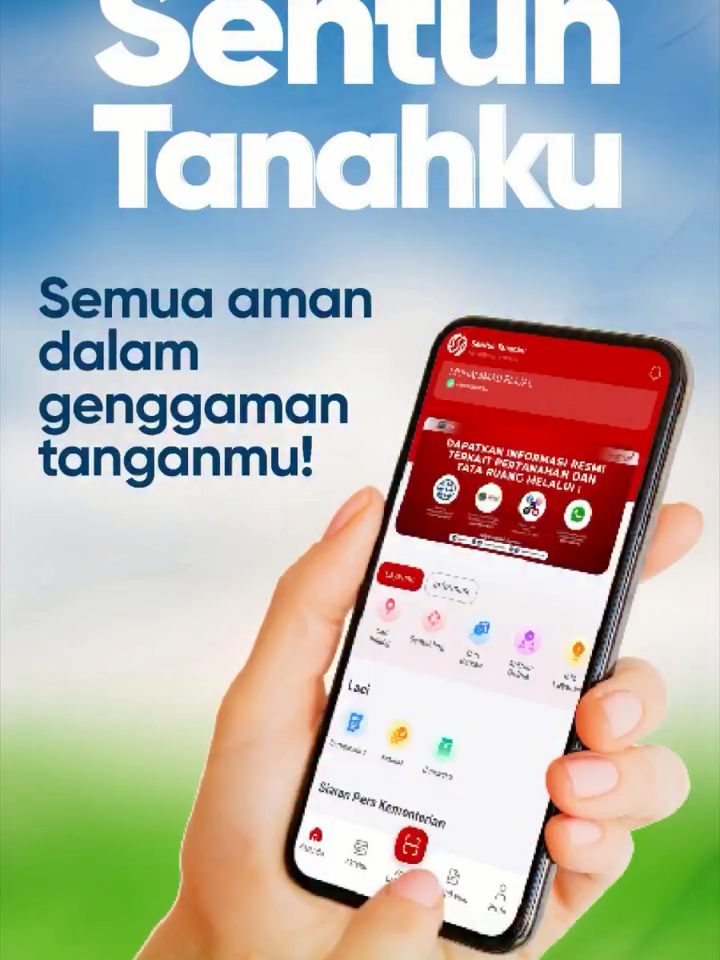 Halo Pahari #SobATRBPNKalteng, mau akses informasi seputar pertanahan tapi gak sempet datang ke kantor pertanahan? Tenang aja sob, dengan aplikasi Sentuh Tanahku telah dilengkapi fitur-fitur yang memudahkanmu untuk mendapatkan informasi seputar pertanahan. Simak selengkapnya pada video berikut ya, Sob! #IndonesiaLengkap #ATRBPNKiniLebihBaik #ATRBPNMajudanModern #MelayaniProfesionalTerpercaya